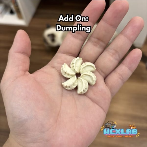 Waterdish / Tempat Ulat / Tempat Kalsium Gecko Model Dimsum