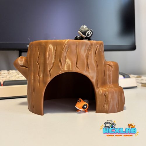 Hiding Cave JUMBO Model Kayu