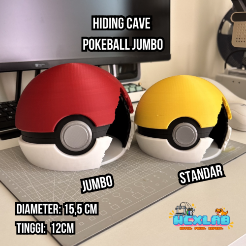 Hiding Cave Pokeball Jumbo