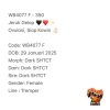 WB4077 F | Jeruk Gelap 🖤❤️✨ Ovulasi, Siap Kawin 👌🏻