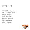 WB4461 F