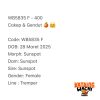 WB5835 F | Cakep & Gendut 🍊🤗