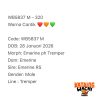 WB5837 M | Warna Cantik ❤️🧡💚