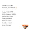 WB5677 F | Ovulasi, Siap Kawin 👌🏻