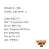 WB5377 F | Ovulasi, Siap Kawin 👌🏻