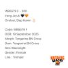 WB5579 F | Ireng Jeruk 🖤🧡 Ovulasi, Siap Kawin 👌🏻
