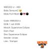 WB5353 U | Baby Senyum2 🥹 Mata Full Hitam ⚫️👅⚫️