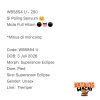 WB5854 U | Si Paling Senyum 🤗 Mata Full Hitam ⚫️👅⚫️