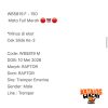 WB5819 F | Mata Full Merah 🔴👅🔴