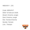 WB5419 F
