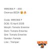 WB5364 F | Orennya BEDA 🤯🔥