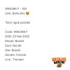 WB5366 F | Unik, Berkumis 🥸