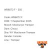 WB6072 F