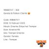WB6673 F | Gendut & Pattern Ciamik 😍