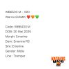 WB6533 M | Warna CIAMIK ❤️🧡💚