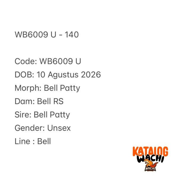 WB6009 U