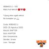 WB6402 U | Mata Full Merah 🔴👅🔴