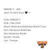 WB6367 F | Jalan Tol Versi Snow 🖤🤍