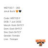 WB7135 F | Jeruk Burik 🧡🖤