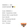 WB6950 U | CAKEP BANGET 🖤💛