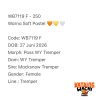 WB7119 F | Warna Soft Pastel 🧡💛🤍
