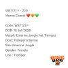 WB7121 F | Warna Ciamik ❤️🧡💚