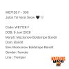 WB7128 F | Jalan Tol Versi Snow 🖤🤍